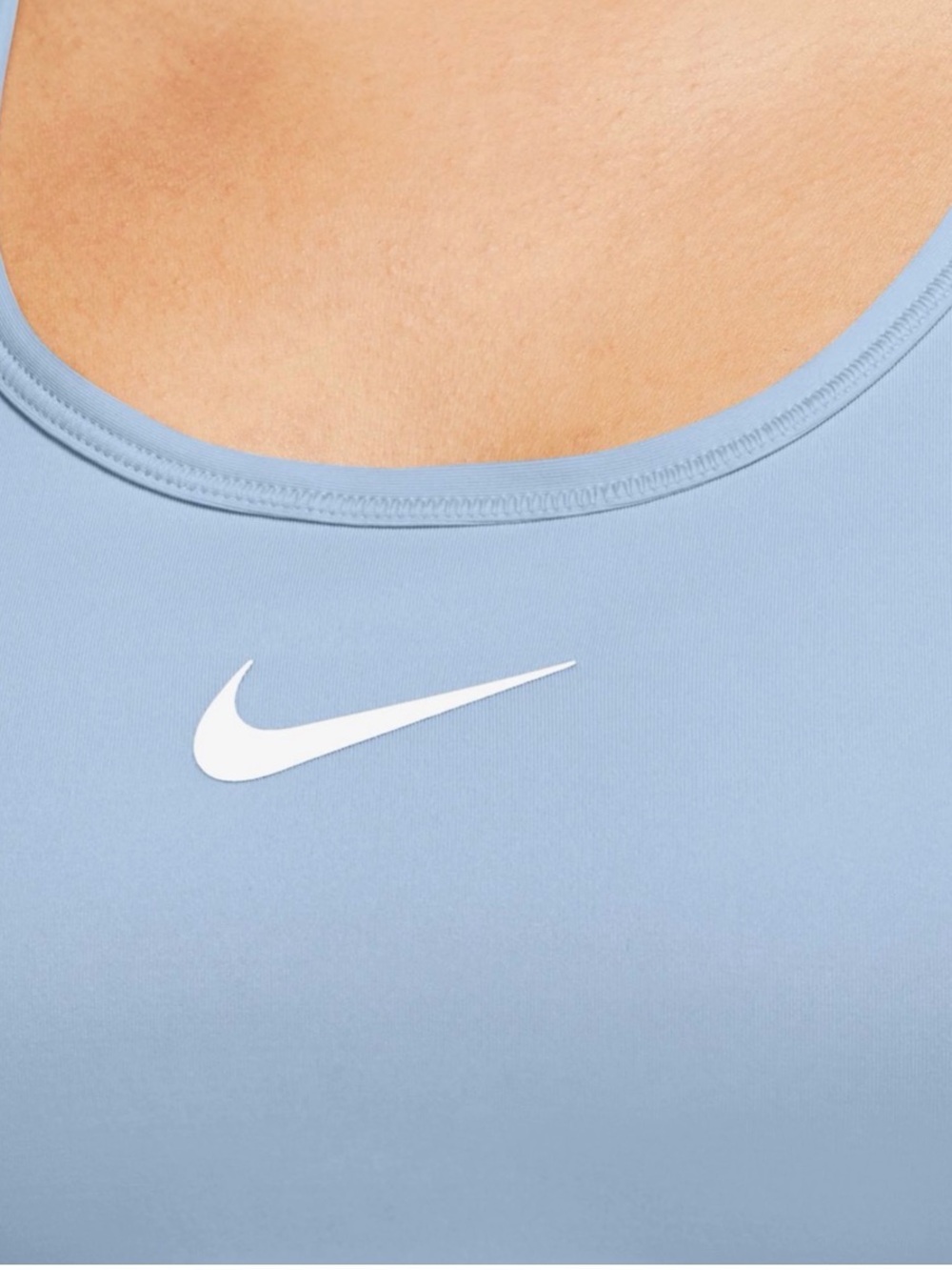 Nike Light Blue Racerback Sports Bra - Picture 3 of 3